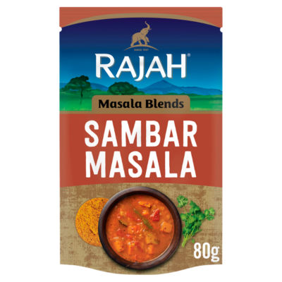 Rajah sambar masala spice blend 80g - British product