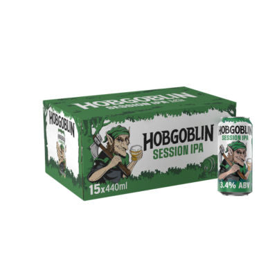 ASDA Hobgoblin Session IPA Ale Beer 15 x 440ml- Buy online at McGrocer