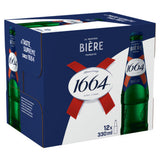 Kronenbourg 1664 lager beer bottles 12x330ml (British brand)