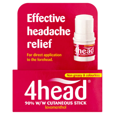 ASDA 4head Effective Headache Relief Stick 3.6g- Buy online at McGrocer