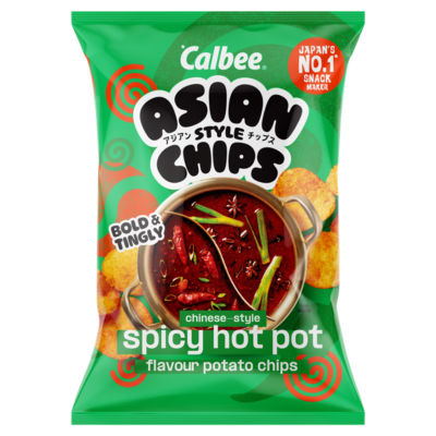Calbee spicy hot pot chips 130g UK version
