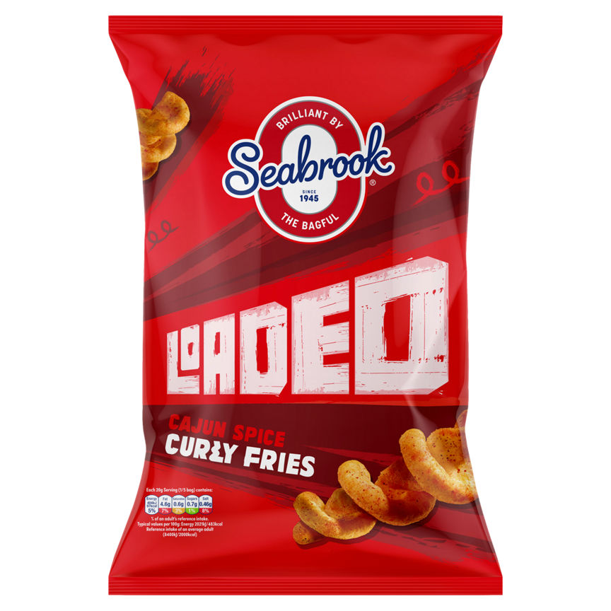 Seabrook Loaded Cajun Spice Curly Fries GOODS ASDA   