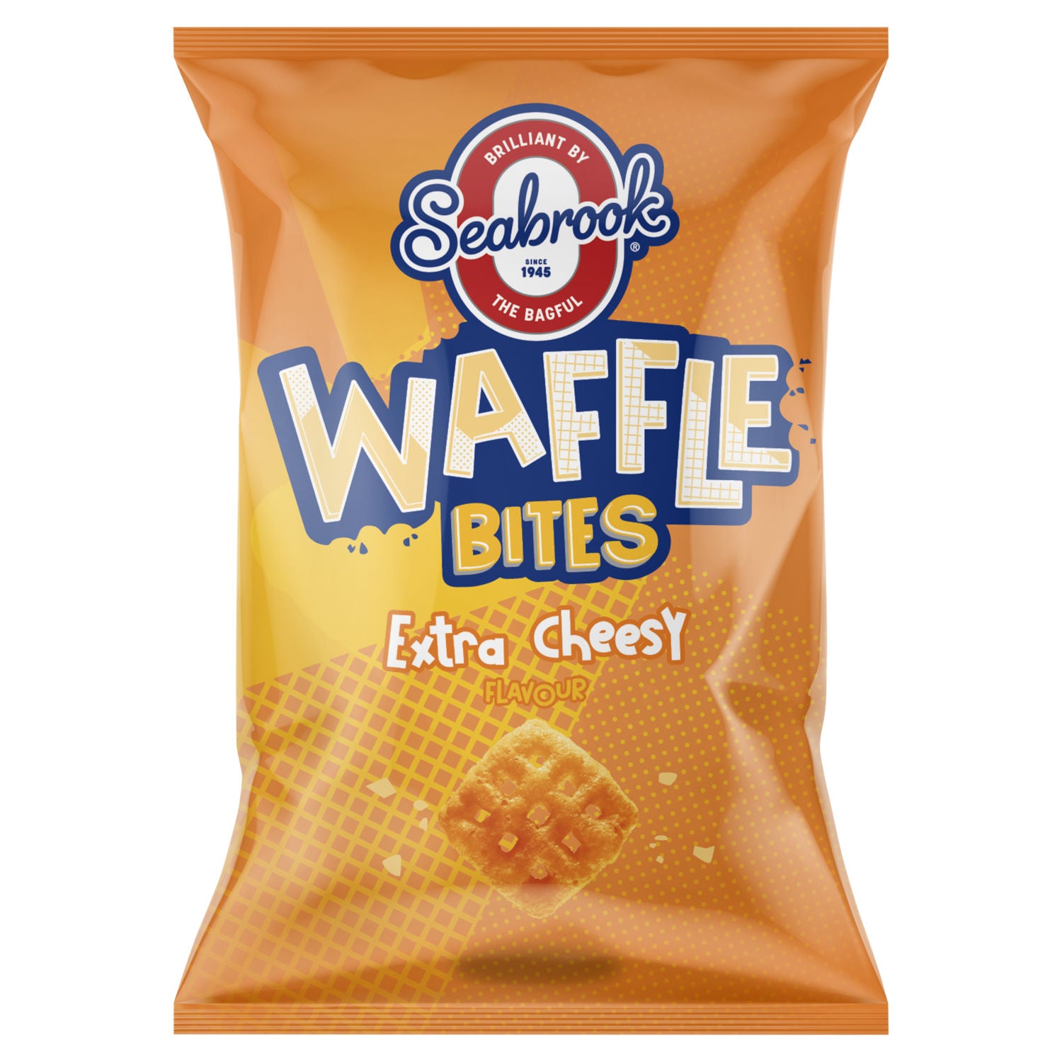 Seabrook Waffle Bites extra cheesy 90g - British product