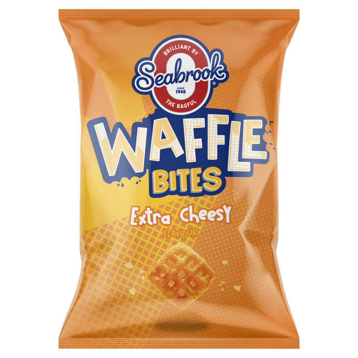 Seabrook Waffle Bites extra cheesy 90g - British product