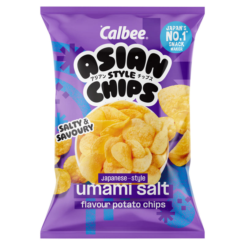 Calbee Japanese-Style Umami Salt potato chips 130g (British brand)