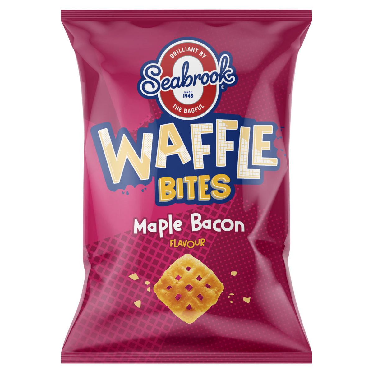 Seabrook waffle bites Maple Bacon flavour 90g - British product