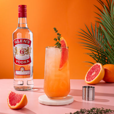 Glens vodka triple distilled 70cl - British product