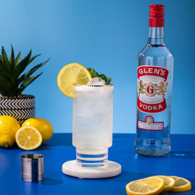 Glens vodka triple distilled 70cl - British product