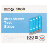 Kinetik Health Wellbeing Blood Glucose 100 Test Strips GOODS ASDA   