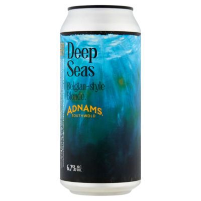 Adnams Belgian-style blonde beer Deep Seas 440ml, imported from the UK