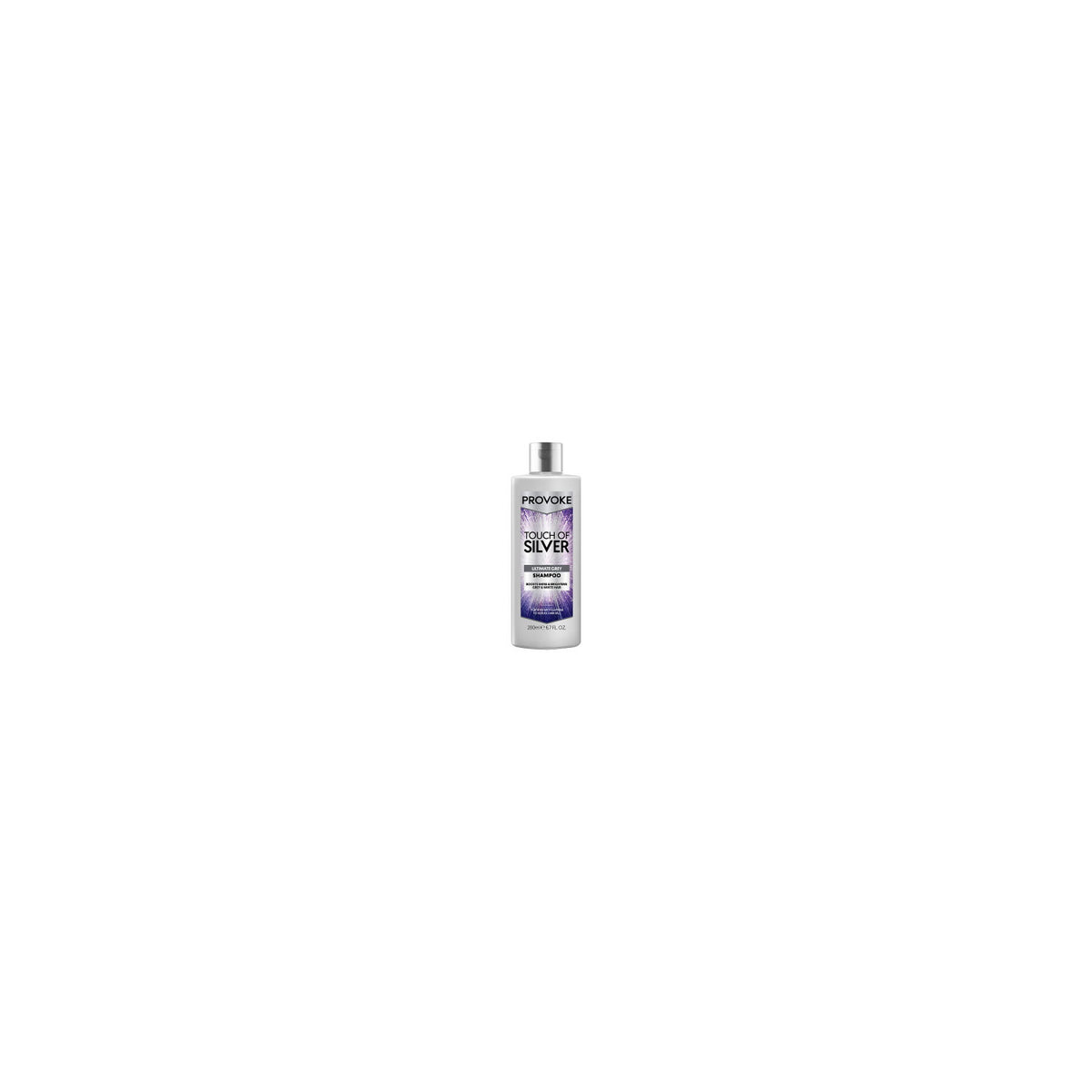 Provoke Touch of Silver shampoo 200ml (British brand)
