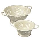 Sainsbury's Home Colander Cream 2pk GOODS Sainsburys   