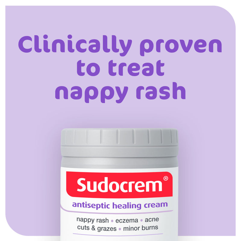 Sudocrem Antiseptic Healing Cream Nappy Rash 125g (British brand)