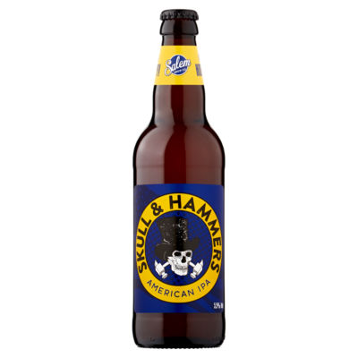 Salem Brew Co. Skull & Hammers American IPA 500ml, imported from the UK