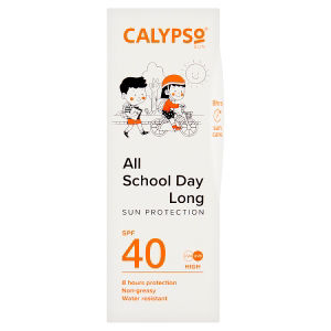 Calypso sunscreen all school day SPF 40 150ml (British brand)