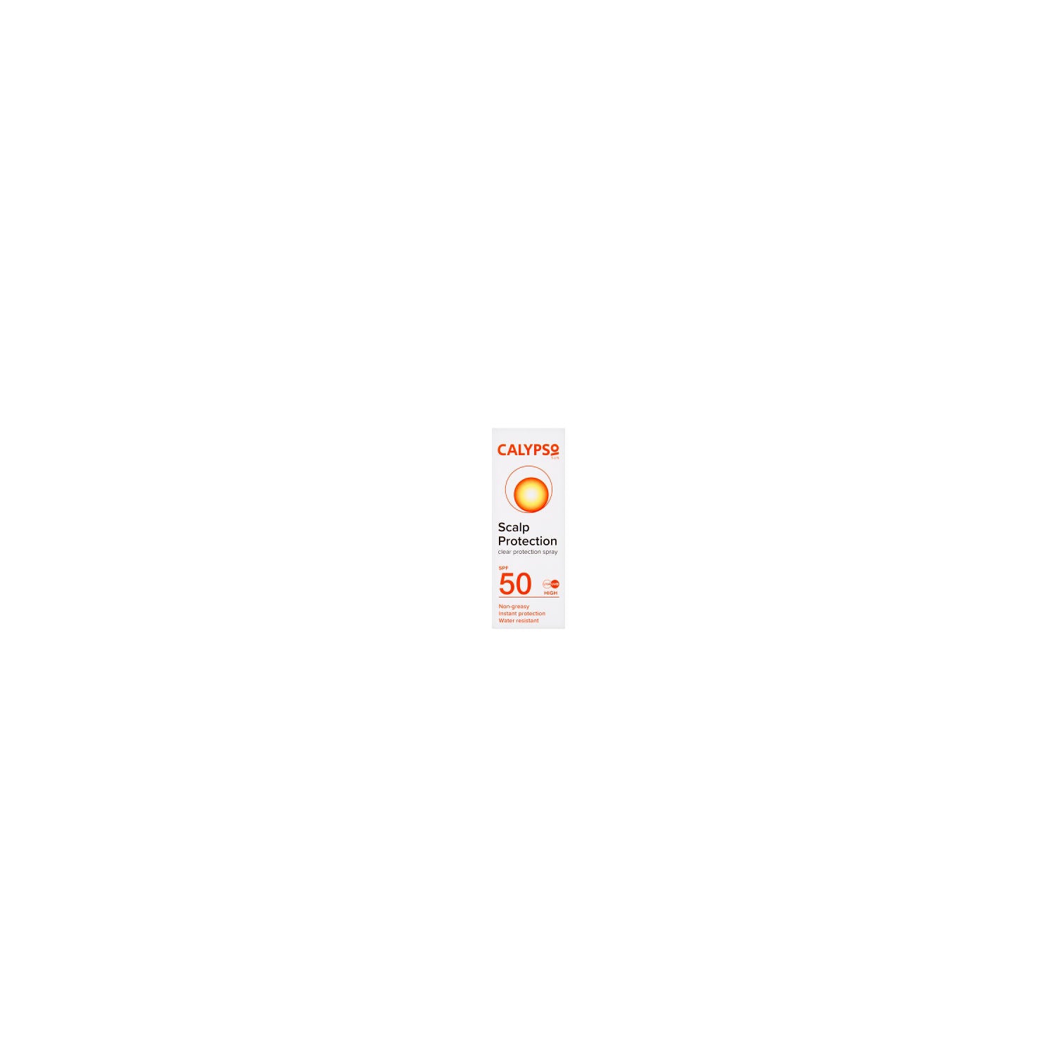 Calypso sun protection scalp spray SPF 50 50ml, imported from the UK