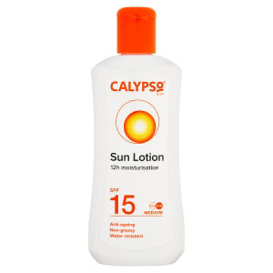 Calypso sun lotion SPF 15 medium 200ml - British product