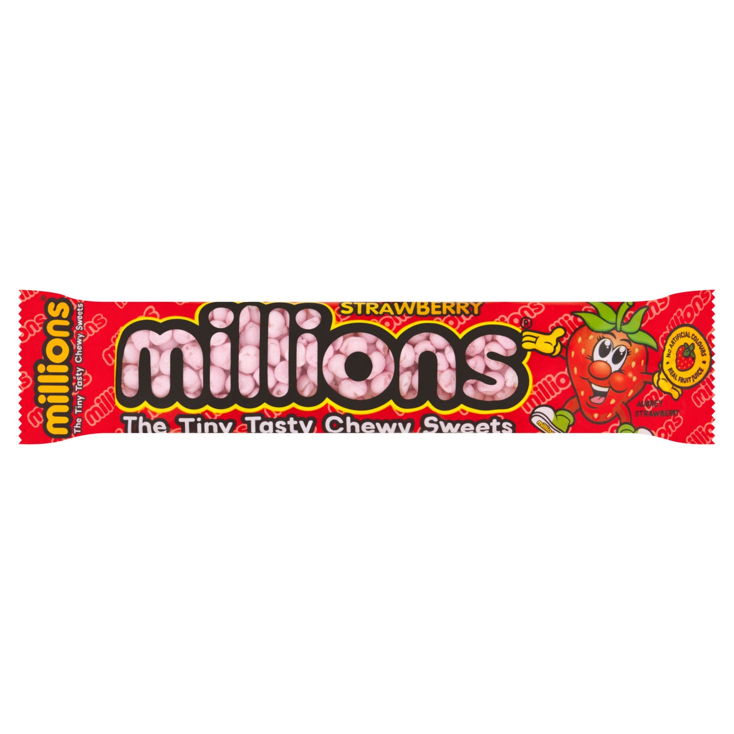 Millions strawberry chewy sweets 45g - British product
