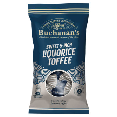 Buchanan's Süßes & Reiches Lakritz-Toffee 120g