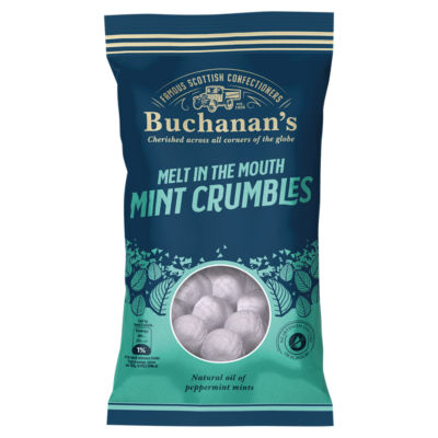 Buchanan's Melt in the Mouth Mint Crumbles 140g (British brand)
