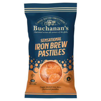 ASDA Buchanan's Iron Brew Pastilles Sugar Free British Confectionery- Buy online at McGrocer