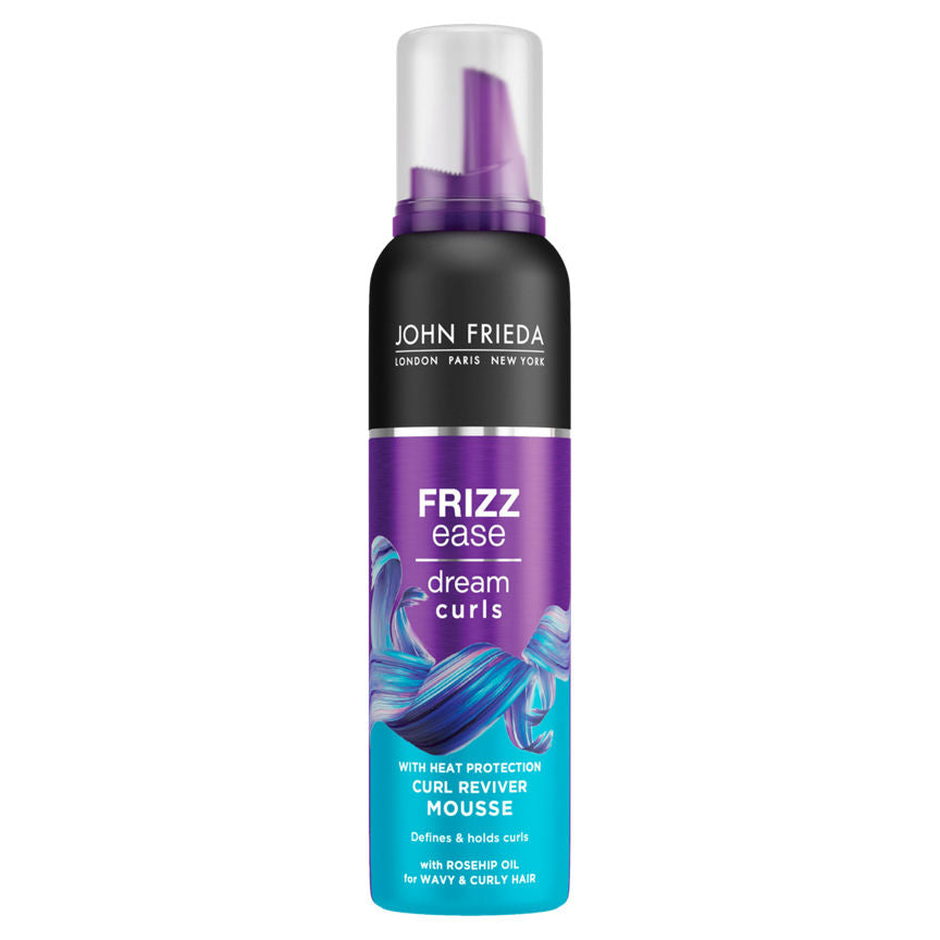 John Frieda Frizz-Ease Curl Reviver Mousse GOODS ASDA   