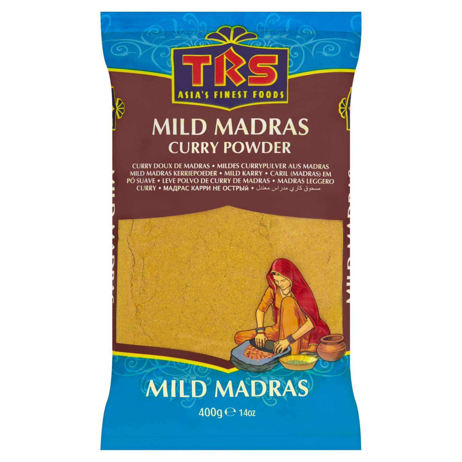 TRS mild madras curry powder 400g, UK version