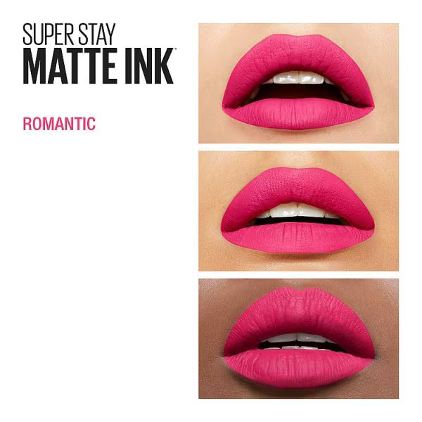 Maybelline Superstay Matte Ink liquid lipstick 30 Romantic shade, imported from the UK