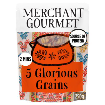 ASDA Merchant Gourmet 5 Glorious Grains Multi-Grain Mix 250g- Buy online at McGrocer
