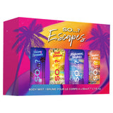 So...? Escapes Body Mist 4x50ml set (British brand)