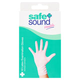 Safe + Sound Health 10 Latex Examination Gloves GOODS ASDA   