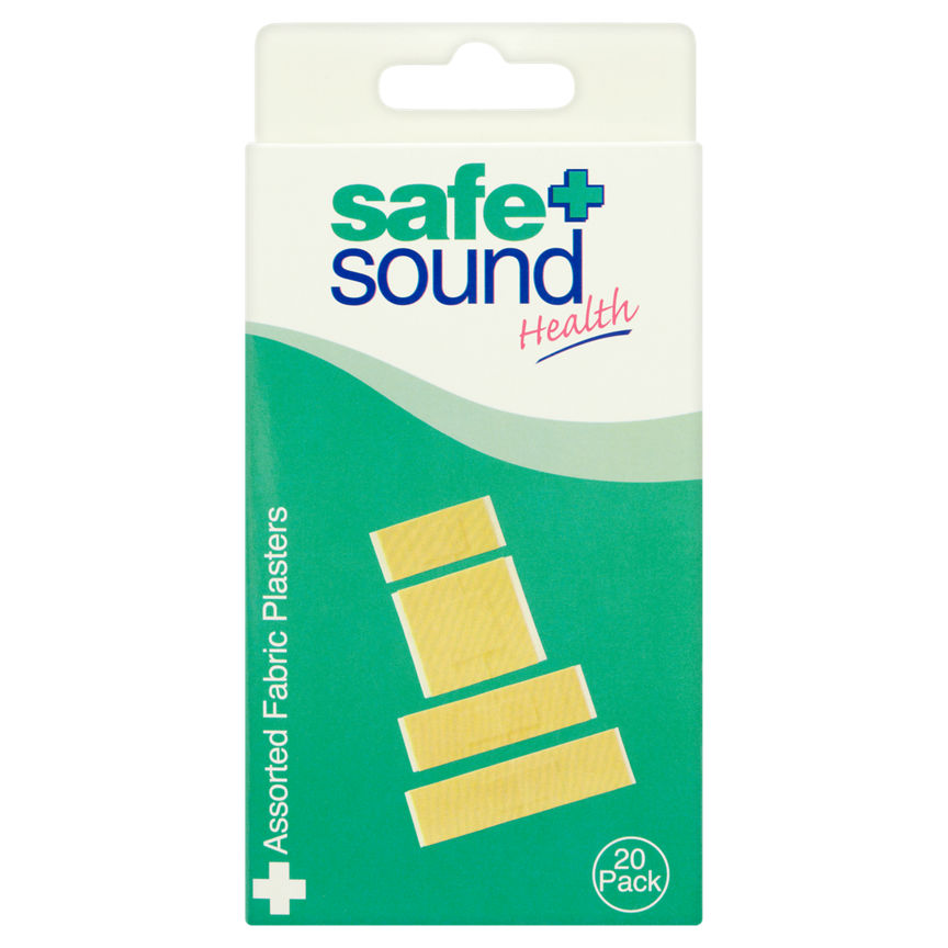 Safe + Sound Assorted sterile fabric plasters