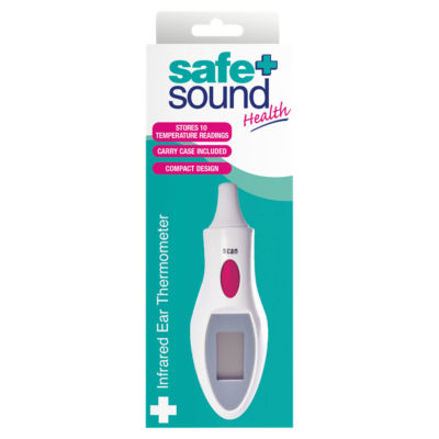 Safe + Sound infrared ear thermometer (British brand)