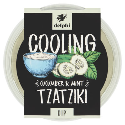 Delphi Tzatziki avec Concombre & Menthe Trempette 170g