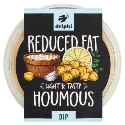 ASDA Delphi Reduced Fat Light Tasty Houmous Dip 170g- Buy online at McGrocer