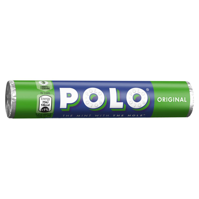 Polo Original Mint mints 34g tube (British brand)