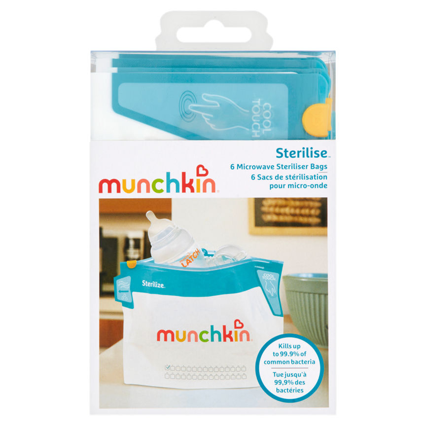 Munchkin Sterilise 6 Microwave Steriliser Bags