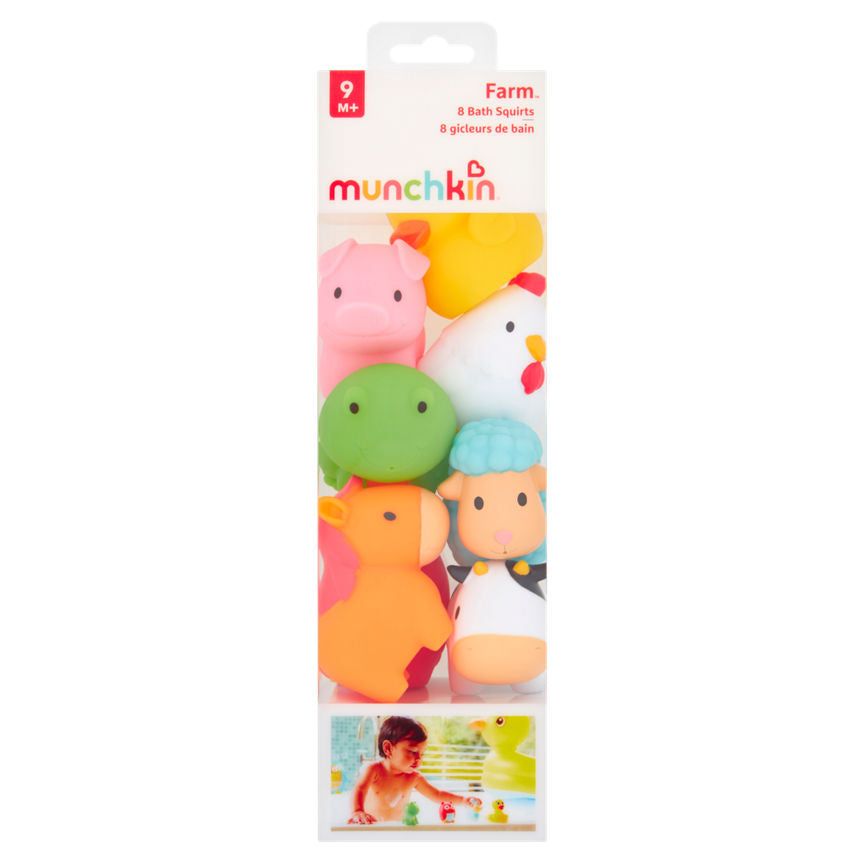 Munchkin Squirtin' Farmyard Friends Bath Toy 9m+