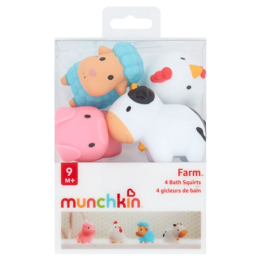 Munchkin Squirtin' Barnyard Friends 9m+ GOODS ASDA   