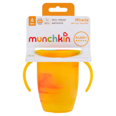 Munchkin Miracle 360 Cup 7oz baby training cup, UK version