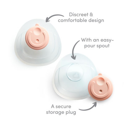 Munchkin silicone breast milk collector 42ml, imported from the UK