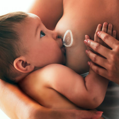 Munchkin L 24mm Flow Nipple Shield, UK version