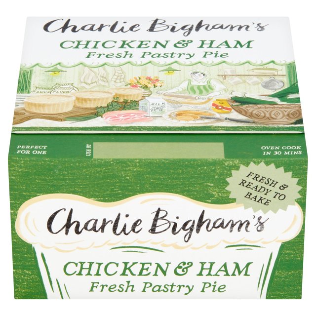 Charlie Bigham's Chicken and Ham Pastry Pie    270g GOODS M&S   