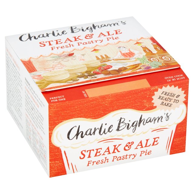 Charlie Bigham's Steak & Ale Full Pastry Pie   270g GOODS M&S   