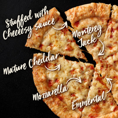 Chicago Town Takeaway Cheesy Stuffed Crust Cheese Pizza