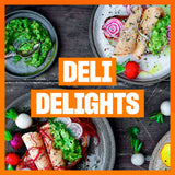 Quorn Spinach and Red Pepper Slices