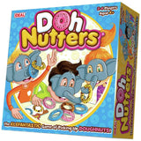Doh Nutters Game with elephant masks and doughnuts (British brand)