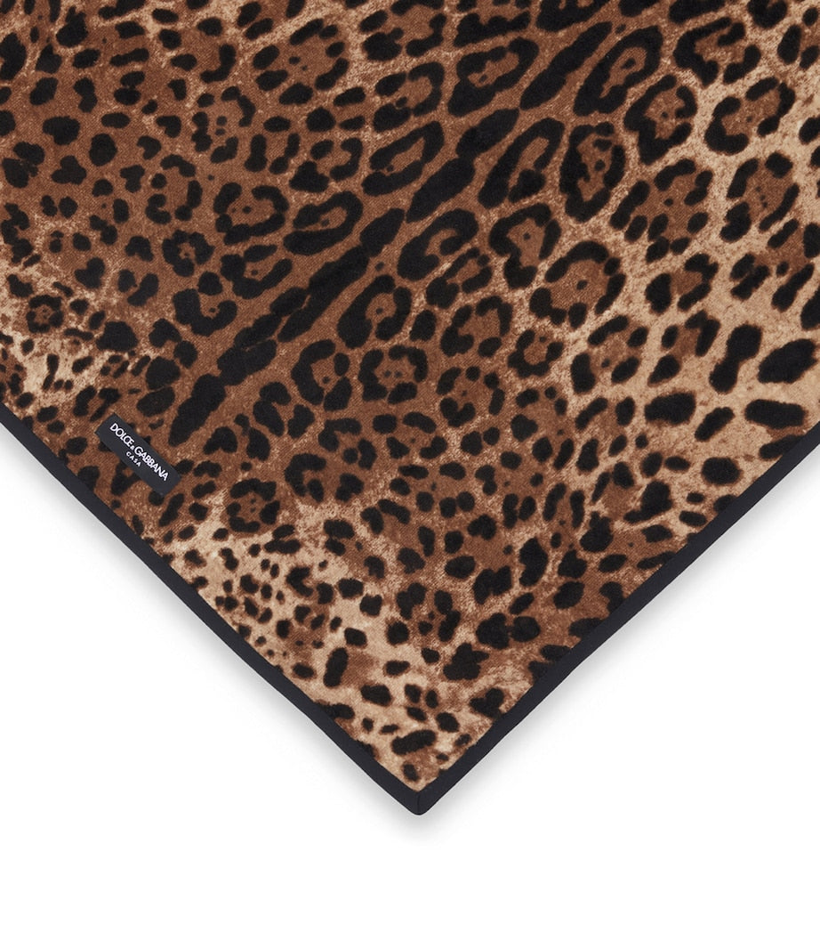 Dolce&Gabbana hand towel leopard print 60cm x 110cm - British product