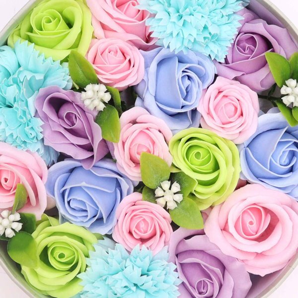 Merci Boutique soap bouquet Blue Dream Round (British brand)