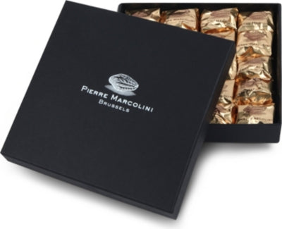 Pierre Marcolini marrons glacés 480g box of 20, UK version